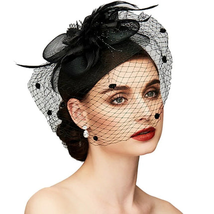 Chapeau Bibi Vintage - Bleu marine - | La boutique du chapeau