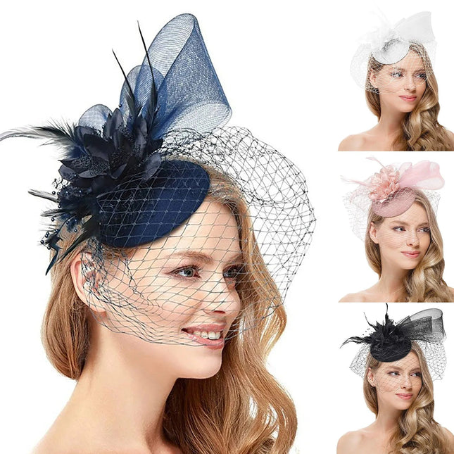 Chapeau Bibi Voilette - Noir - Taille unique | La boutique du chapeau