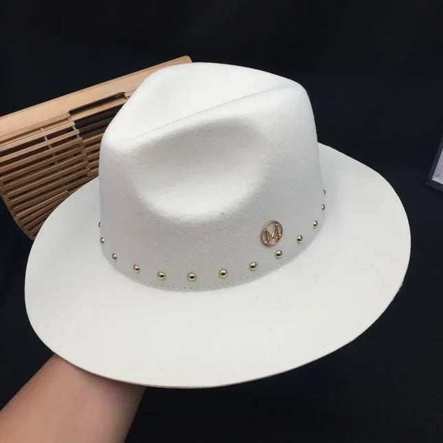 Chapeau blanc - Blanc - S (54 - 55cm) | La boutique du chapeau