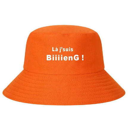 Chapeau bob audacieux - Orange - L (58 - 59cm) | La boutique du chapeau
