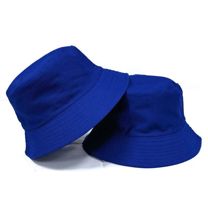 Chapeau bob classique - Bleu/bleu - M (56 - 58cm) | La boutique du chapeau
