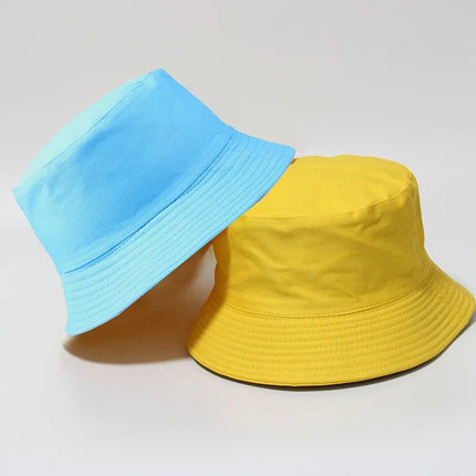 Chapeau bob classique - Bleu/jaune - M (56 - 58cm) | La boutique du chapeau