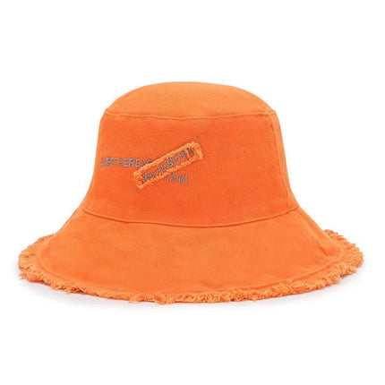 Chapeau bob confortable - Orange - M (56 - 58cm) | La boutique du chapeau