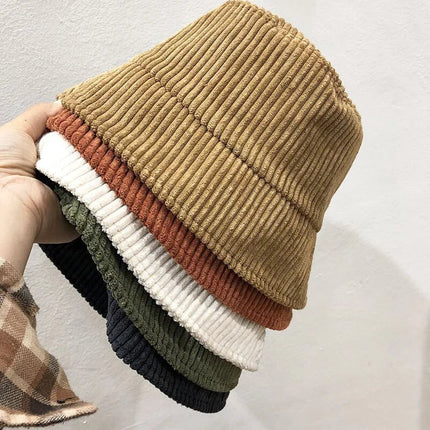 Chapeau bob en coton - kaki - M (56 - 58cm) | La boutique du chapeau