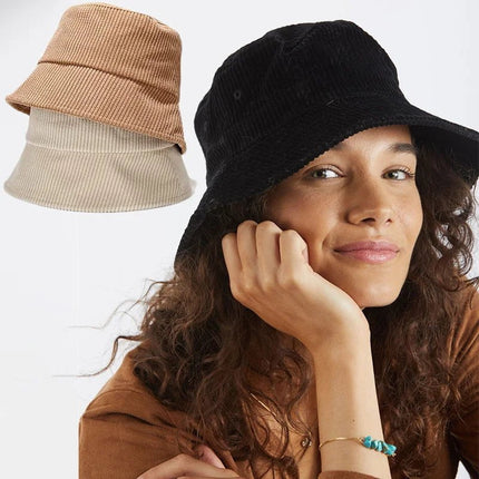 Chapeau bob en coton - kaki - M (56 - 58cm) | La boutique du chapeau