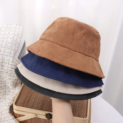 Chapeau bob en coton - kaki - M (56 - 58cm) | La boutique du chapeau