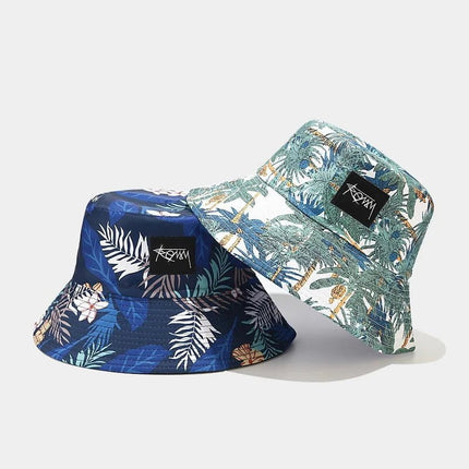 Chapeau bob léger - Beige/bleu - M (56 - 58cm) | La boutique du chapeau