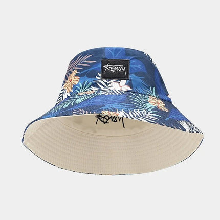 Chapeau bob léger - Beige/bleu - M (56 - 58cm) | La boutique du chapeau