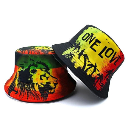 Chapeau bob Rasta - Lion - M (56 - 58cm) | La boutique du chapeau
