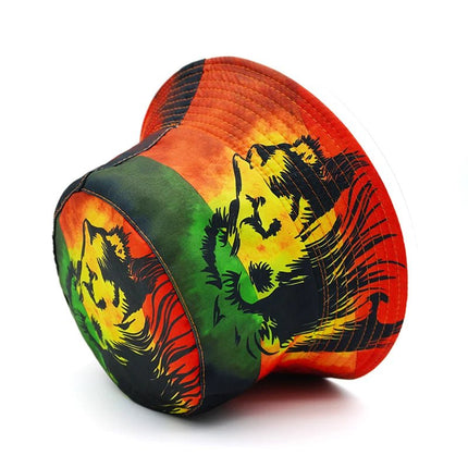 Chapeau bob Rasta - Lion - M (56 - 58cm) | La boutique du chapeau