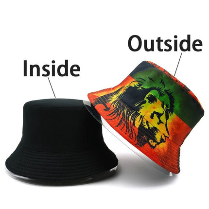 Chapeau bob Rasta - Lion - M (56 - 58cm) | La boutique du chapeau