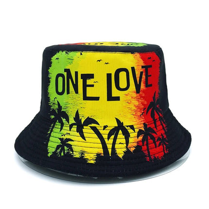 Chapeau bob Rasta - One love - M (56 - 58cm) | La boutique du chapeau