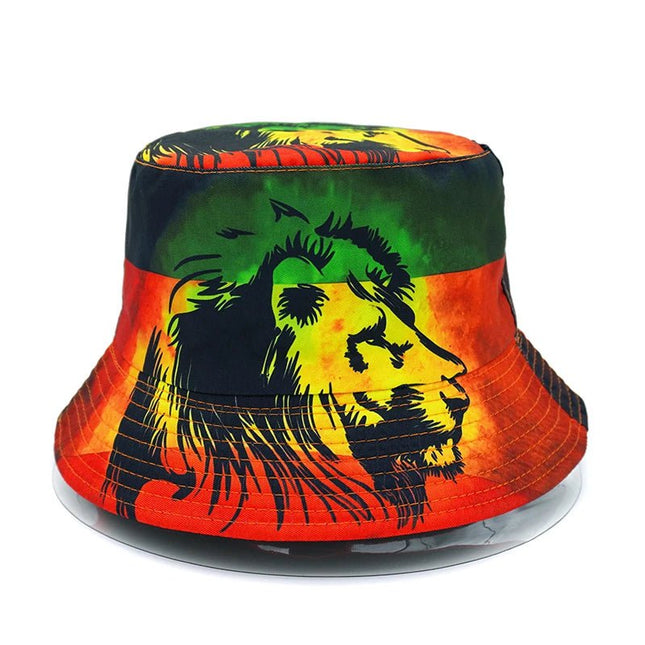 Chapeau bob Rasta - Lion - M (56 - 58cm) | La boutique du chapeau
