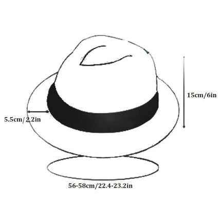 Chapeau bob stylé - Jaune - M (56 - 58cm) | La boutique du chapeau