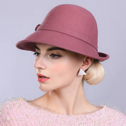 Chapeau cloche - Rouge - M (56 - 58cm) | La boutique du chapeau