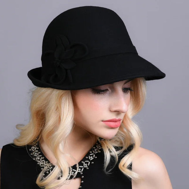 Chapeau cloche - Rouge - M (56 - 58cm) | La boutique du chapeau