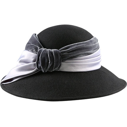 Chapeau cloche élégant pour femme - Bordeau - M (56 - 58cm) | La boutique du chapeau