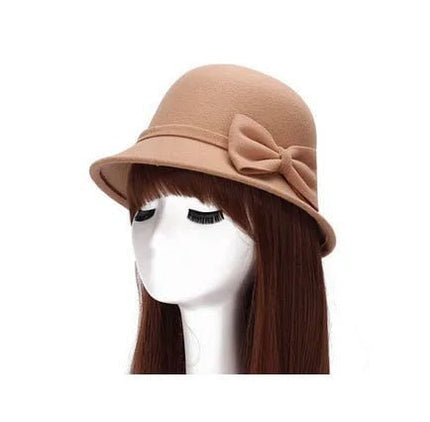Chapeau cloche luxe - Kaki - M (56 - 58cm) | La boutique du chapeau