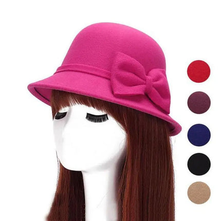 Chapeau cloche luxe - Noir - M (56 - 58cm) | La boutique du chapeau