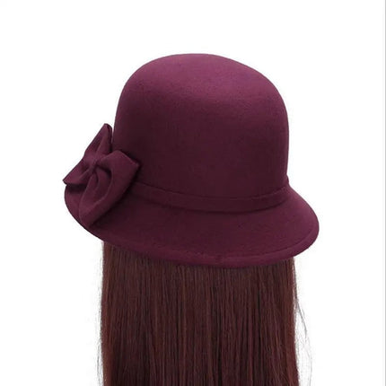 Chapeau cloche luxe - Noir - M (56 - 58cm) | La boutique du chapeau