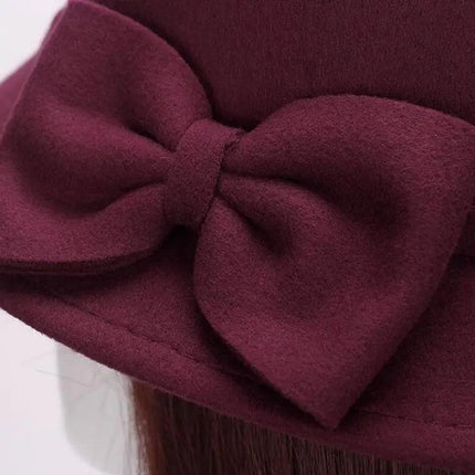 Chapeau cloche luxe - Noir - M (56 - 58cm) | La boutique du chapeau