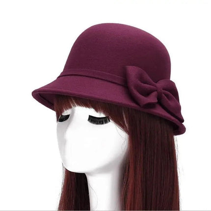 Chapeau cloche luxe - Noir - M (56 - 58cm) | La boutique du chapeau