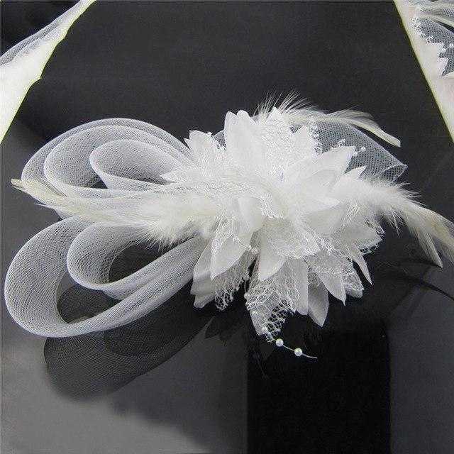 Chapeau Cocktail De Mariage Partie Église - Blanc - | La boutique du chapeau