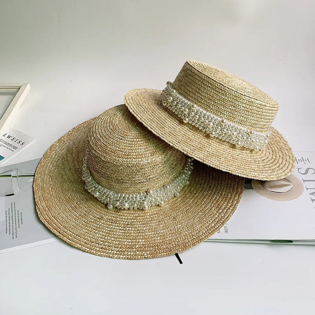 Chapeau de bateau - Beige - M (56 - 58cm) | La boutique du chapeau