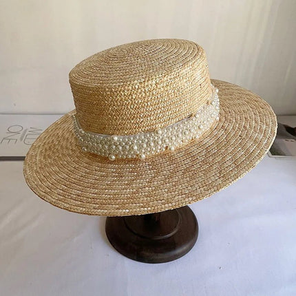 Chapeau de bateau - Beige - M (56 - 58cm) | La boutique du chapeau
