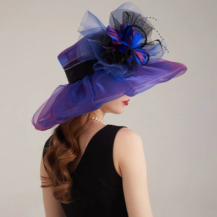 Chapeau de cérémonie charmant - Blanc - M (56 - 58cm) | La boutique du chapeau