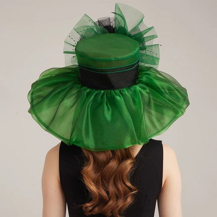 Chapeau de cérémonie charmant - Blanc - M (56 - 58cm) | La boutique du chapeau