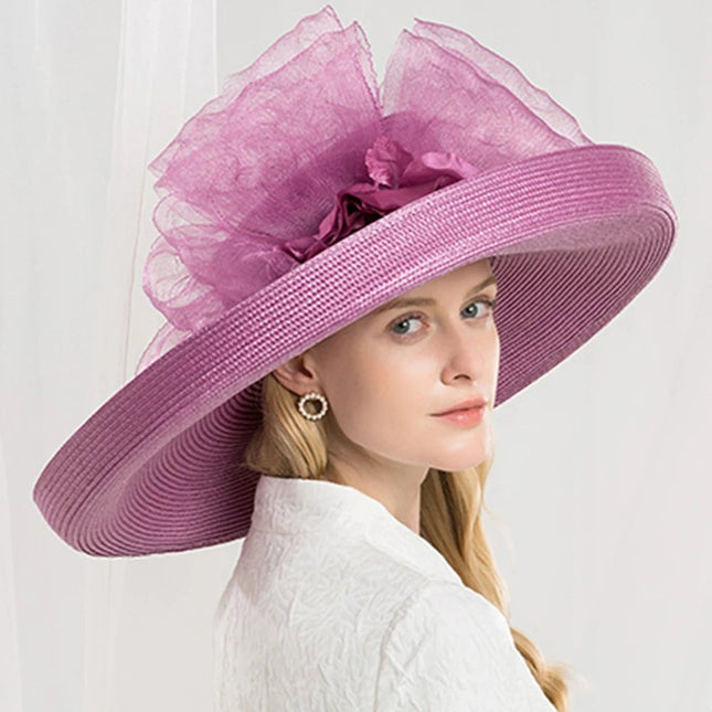 Chapeau de cérémonie chic - Lavande - M (56 - 58cm) | La boutique du chapeau
