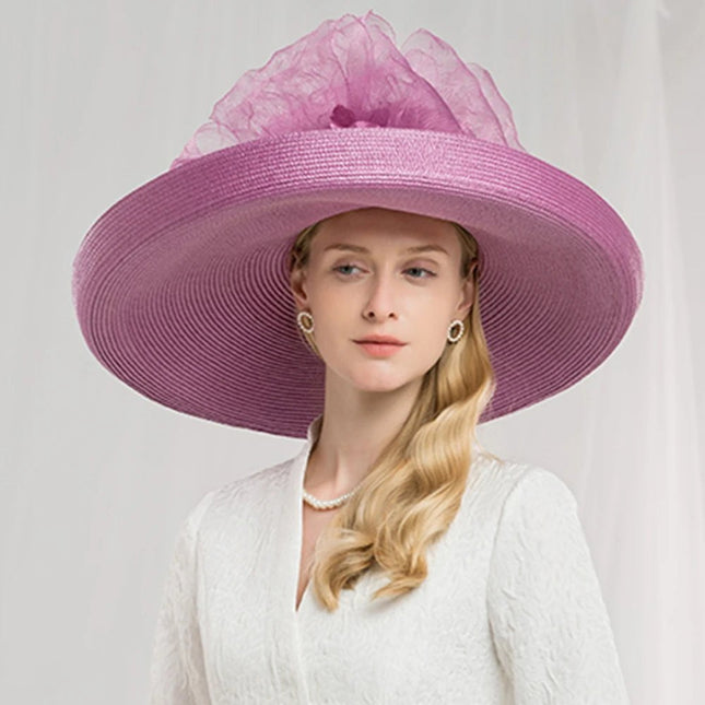 Chapeau de cérémonie chic - Lavande - M (56 - 58cm) | La boutique du chapeau
