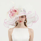 Beige/blanc / M (56-58cm)