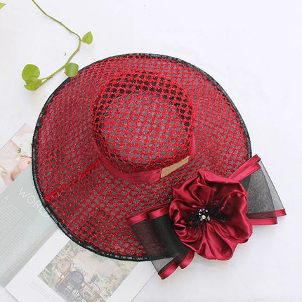 Chapeau de cérémonie élégant pour femme - Bordeau - M (56 - 58cm) | La boutique du chapeau