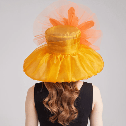 Chapeau de cérémonie féminin - Bleu - M (56 - 58cm) | La boutique du chapeau