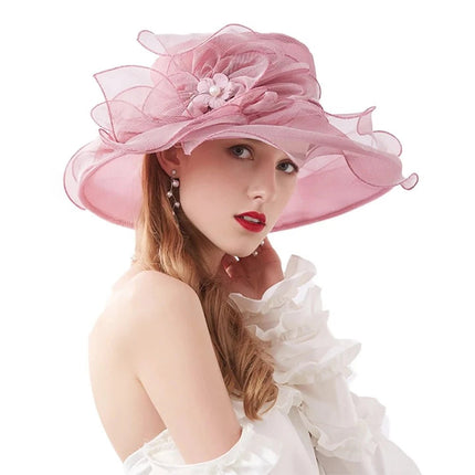 Chapeau de cérémonie glamour - Violet - M (56 - 58cm) | La boutique du chapeau