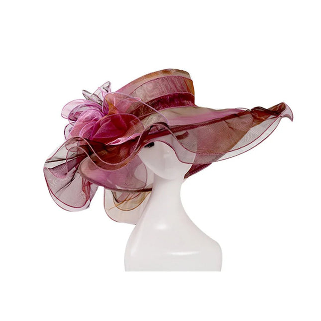Chapeau de cérémonie intemporel - Violet - M (56 - 58cm) | La boutique du chapeau