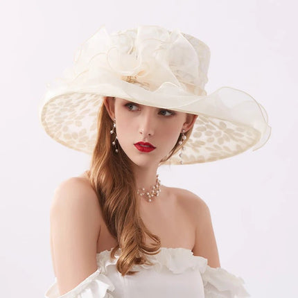 Chapeau de cérémonie raffiné - Noir - M (56 - 58cm) | La boutique du chapeau