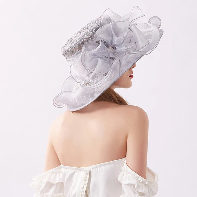 Chapeau de cérémonie raffiné - Noir - M (56 - 58cm) | La boutique du chapeau