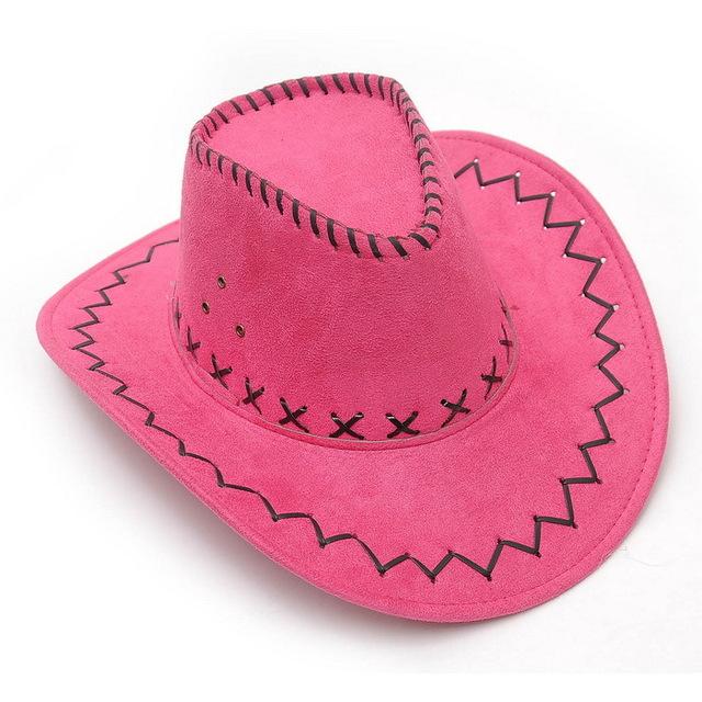 Chapeau de Cowboy en cuir - Lavande - L (58 - 59cm) | La boutique du chapeau