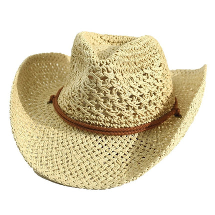 Chapeau de Cowboy en paille souple - Khaki - M (56 - 58cm) | La boutique du chapeau