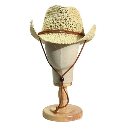 Chapeau de Cowboy en paille souple - Khaki - M (56 - 58cm) | La boutique du chapeau