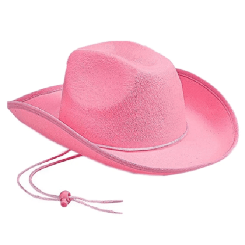 Chapeau de Cowboy femme - Rose - M (56 - 58cm) | La boutique du chapeau