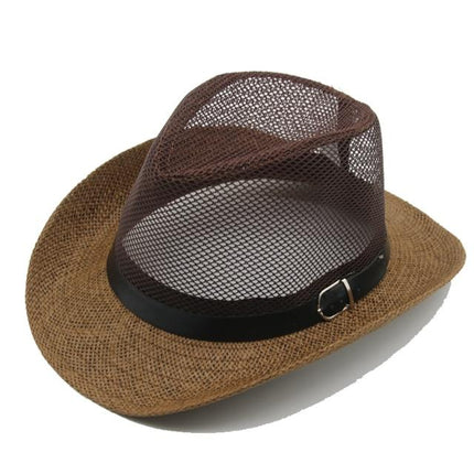 Chapeau de Cowboy paille - Café 01 - L (58 - 59cm) | La boutique du chapeau