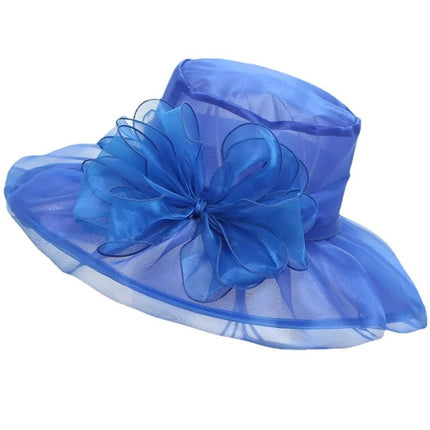 Chapeau de gala - Bleu - M (56 - 58cm) | La boutique du chapeau