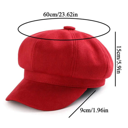 Chapeau de gavroche - Marron - M (56 - 58cm) | La boutique du chapeau
