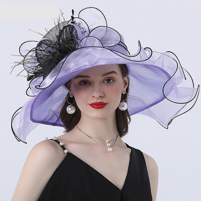 Chapeau de Mariage - lavande - M (56 - 58cm) | La boutique du chapeau