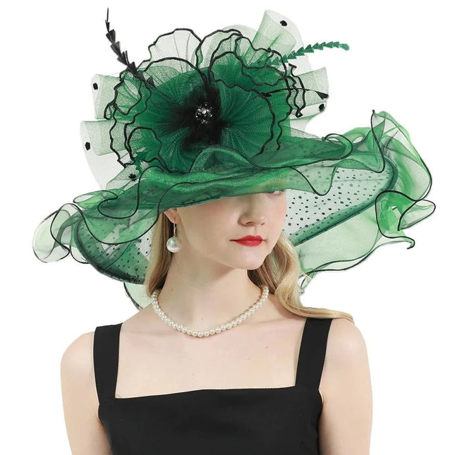 Chapeau de mariage sophistiqué - Rose - M (56 - 58cm) | La boutique du chapeau