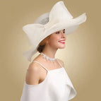 Beige/blanc / M (56-58cm)